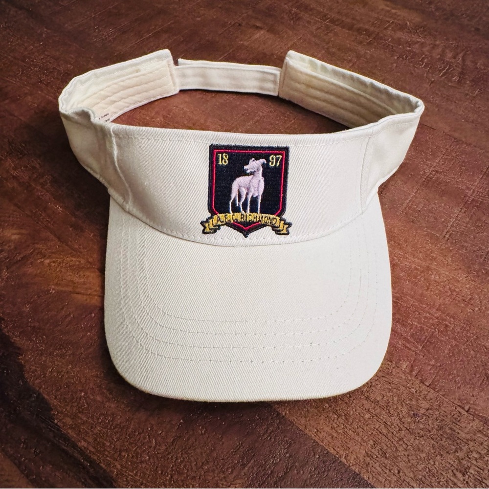 Ted Lasso AFC Richmond Greyhounds white visor